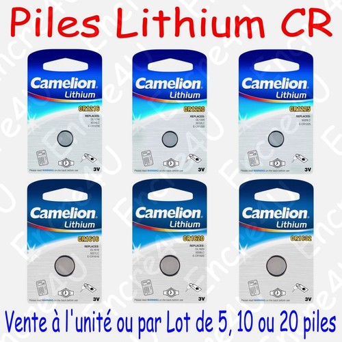Pile lithium 1216 - lithium, cr