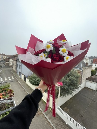 Fleurs artificielles fait main - fleurs,