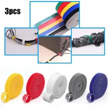 Ficelle de Jardin 3 Rouleaux Attaches Auto-Adhésives pour Organiser Câbles et