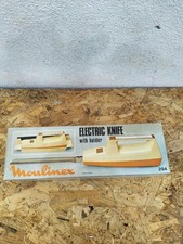 Antique Vintage Electric Knife "Moulinex "ELEKTRO MESSER" Great Condition