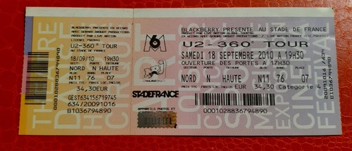 Ticket billet stub - billet,