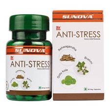 Sunova Anti-Stress (formule de soulagement du stress), 60 gélules