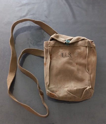 Ww2 musette porte chargeur - us,