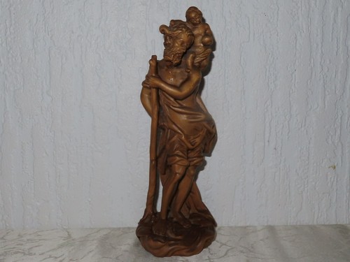 Figurine religieuse bois - figurine,