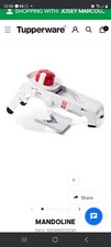 New Tupperware Mandoline Mando Chef Kitchen Time Savers 