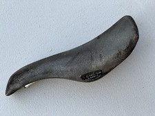 RARE EARLY Selle San Marco Concor Specialissima brown leather saddle, seat.