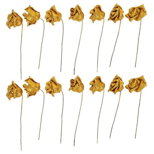 14pcs décor roses - 14pcs,