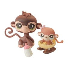 Monkey Mommy and Baby #2670
