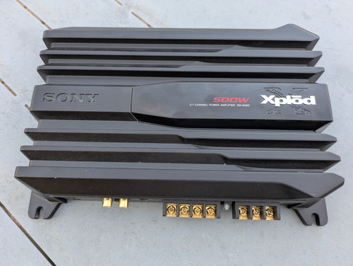 Amplificateur sony xplod - amplificateur,
