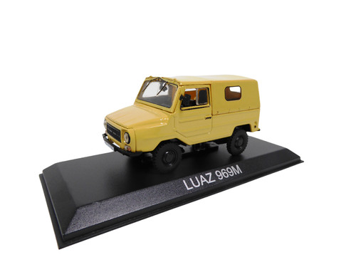 Luaz 969m zaz 43 voiture - luaz, 1/43