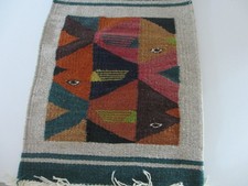 Tapisserie en laine, 50x39cm