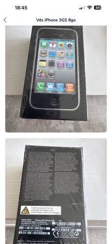 Vds iphone 3gs 8go - iphone,