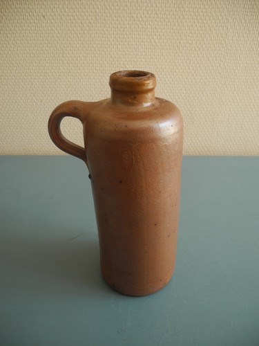 Ancienne bouteille grès déco - ancienne,
