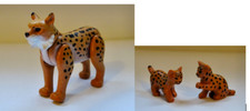 PLAYMOBIL LYNX ET SES 2 PETITS