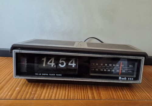 Vintage 1970s rush 222 lw - rush, fm