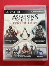 Assassin's Creed: Ezio Trilogy (Sony PlayStation 3, 2012) Complete Very Good