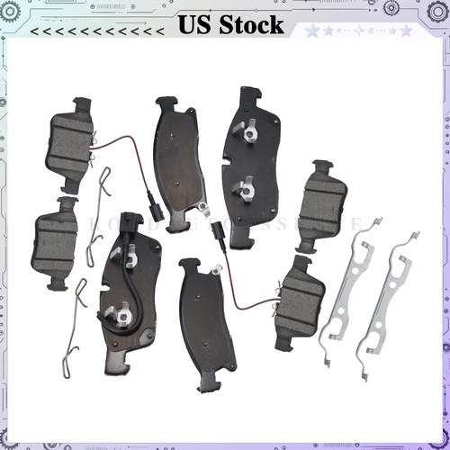New front rear brake pads - brake,