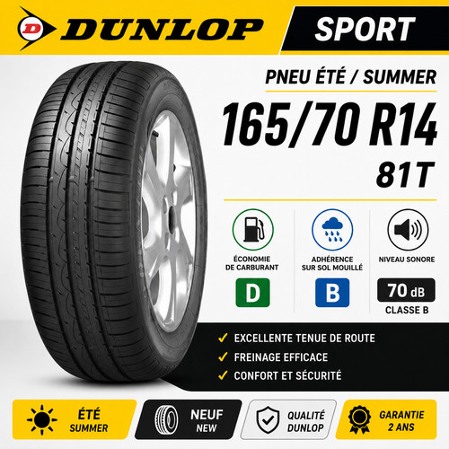 Lot pneus dunlop - lot, 2