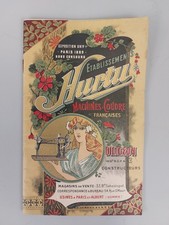 Rare catalogue original HURTU machines à coudre de 1899  NO SINGER