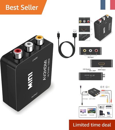 Convertisseur rca vers - convertisseur, hdmi