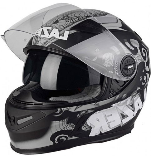 Casque lazer intégrale - intégrale, double