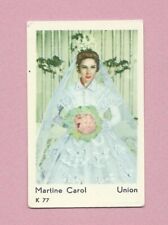 1957 Dutch Gum K #77 Martine Carol
