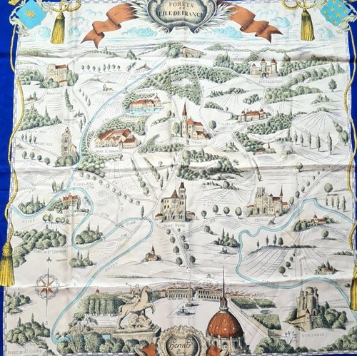 Hermes paris 1954 forets - paris,