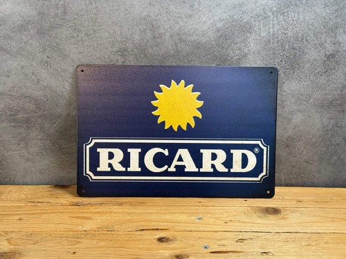 Plaque métal ricard 856 - métal,