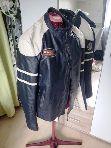 Blouson cuir marque redskins - blouson,