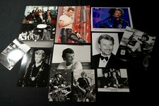 johnny hallyday rare photo lot movie press