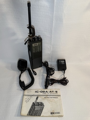 Icom 02at vhf fm ham - icom, 2m