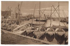 CPA TUNISIE SFAX - BARQUES DE PECHE