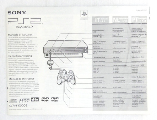Notice console sony - notice,