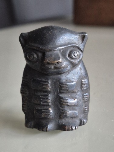 Statuette bronze idole - statuette,