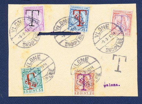Albania scott j1 - (o6),