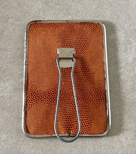 Miroir barbier métal - barbier, vintage