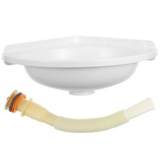  Mini-lave-mains : lavabo mural étroit en plastique – Évier peu encombrant pour