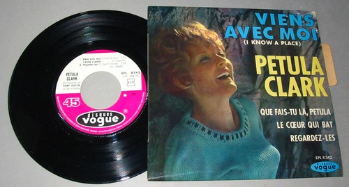 Petula clark - clark, 7")