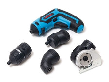 Coffret visseuse sans fil 4V et jeu d'embouts et accessoires en coffret WMC-1036