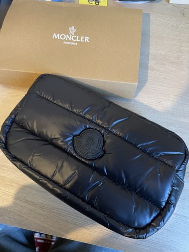 Moncler black pouch - moncler, clutch