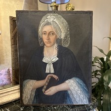 Tableau huile sur toile XVIIIe