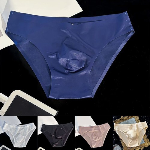 Slip homme soie glacée - en,