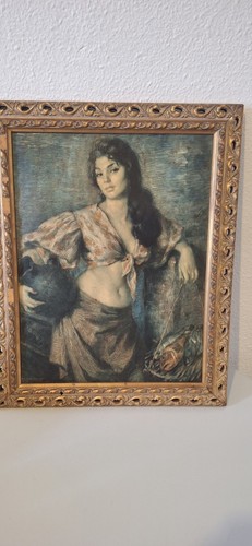 Tableau vintage gitane - tableau,