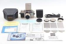 No LCD Leak [Top MINT] Contax G1 Film Camera Planar 45mm f2 Lens TLA140 JAPAN