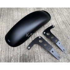 Diabolus Black ABS Plastic Lower Front Fender Kit Fits Honda Dax 125 All Years