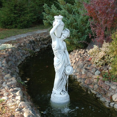 Grande statue jardin en - de,