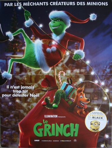 Grinch affiche cinéma - le,
