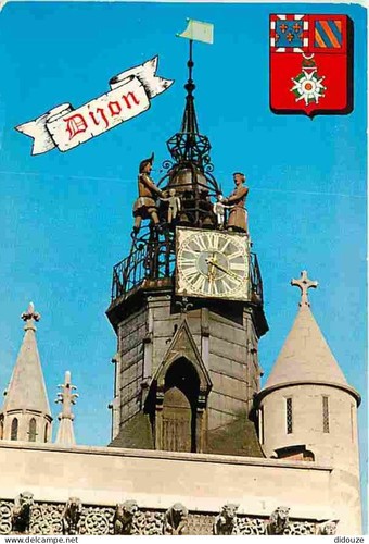 Carte postale dijon - carte,