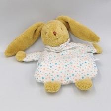 Doudou semi plat lapin beige