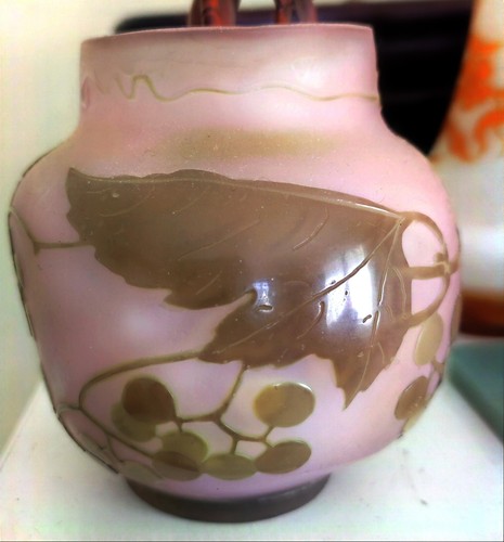 Petit vase emile gallé - emile,